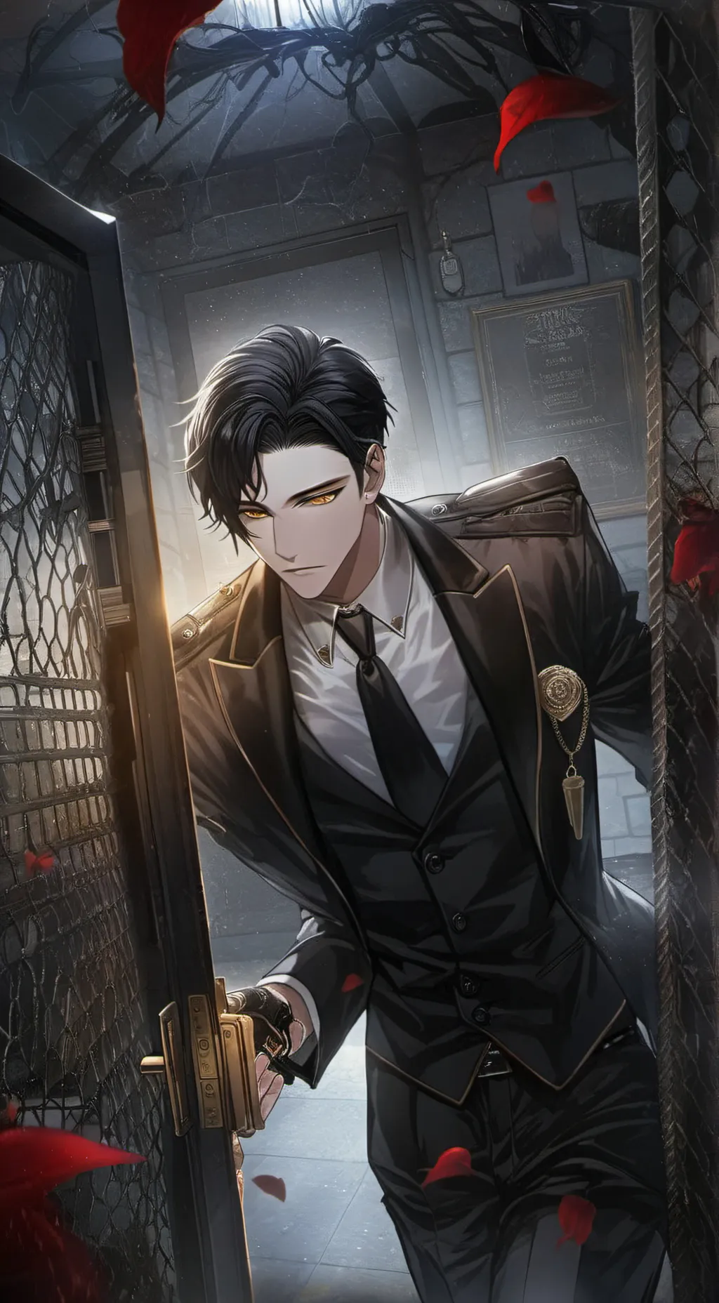 ai character: Kuga background