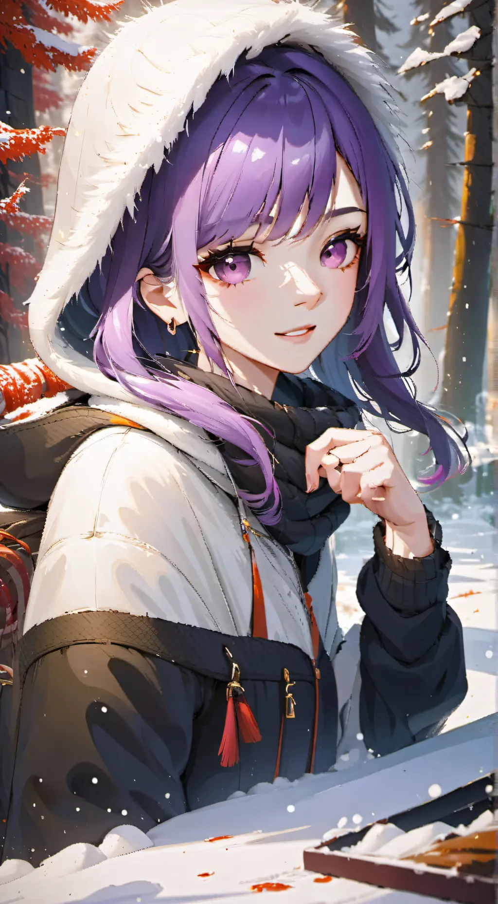 ai character: Luna Tinake background