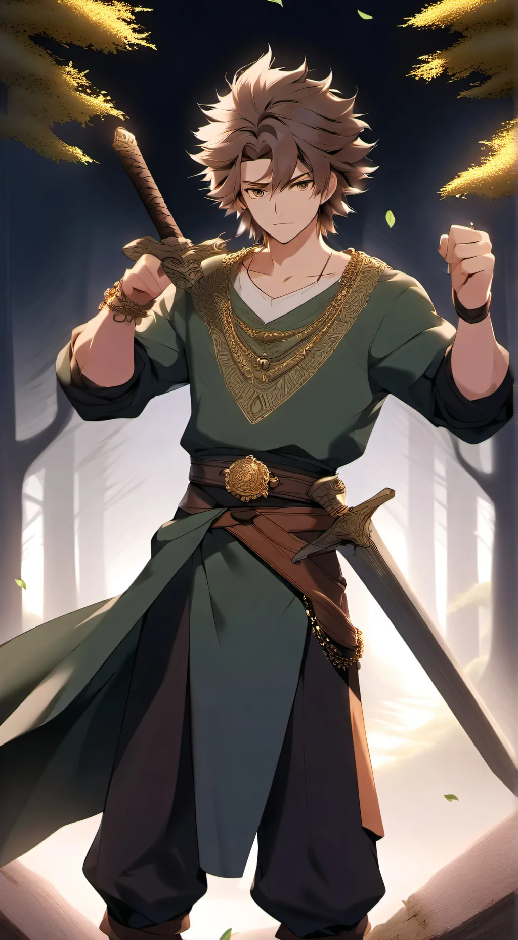 ai character: Link  background