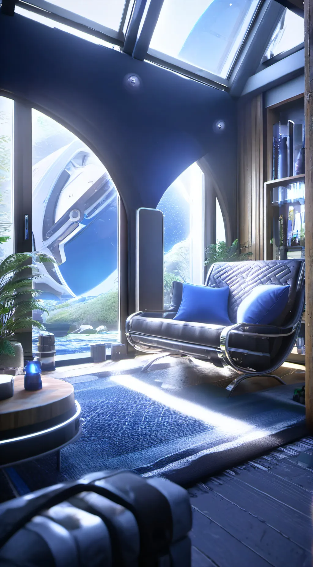 ai character: Cool group🌝 background