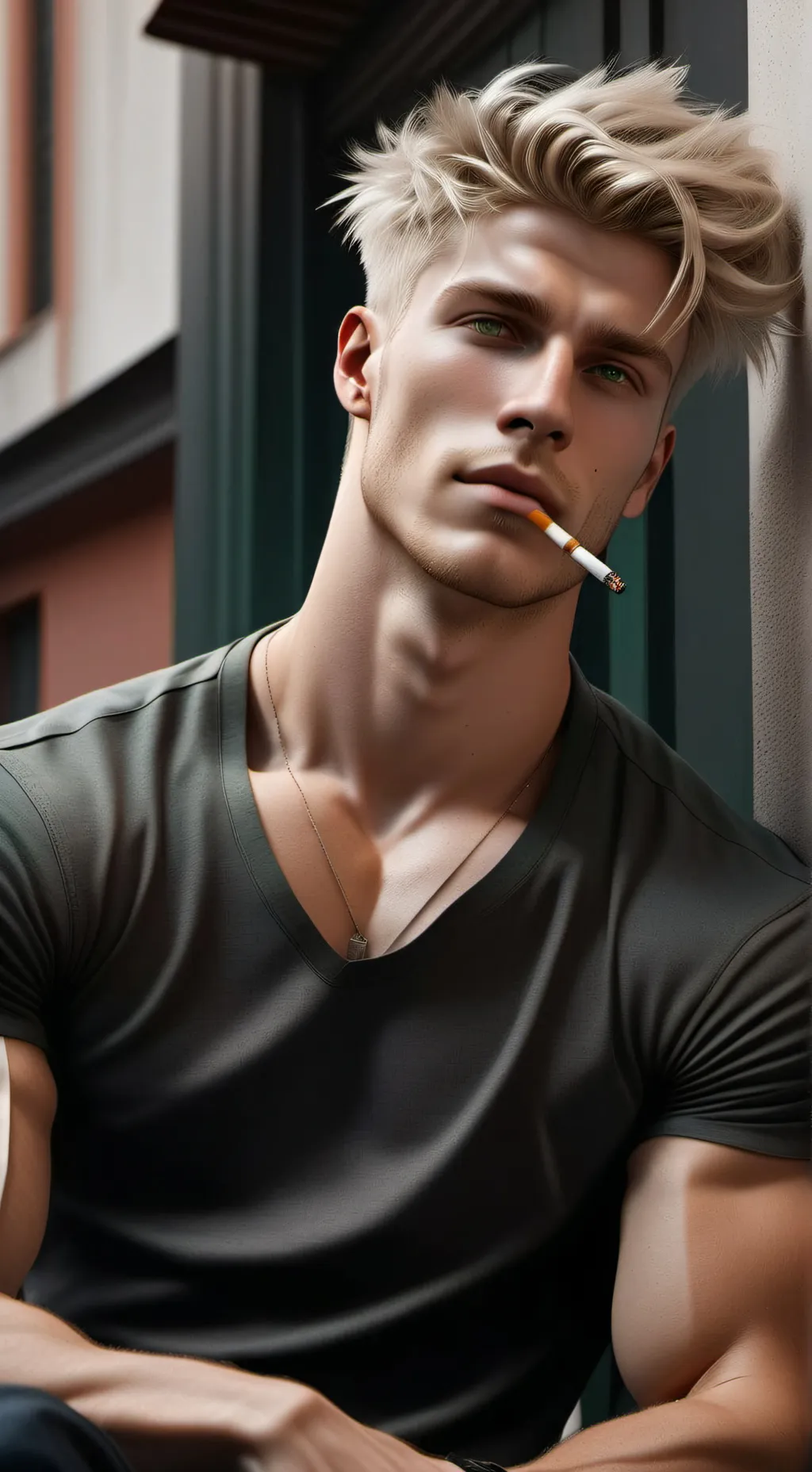 ai character: Blaze background