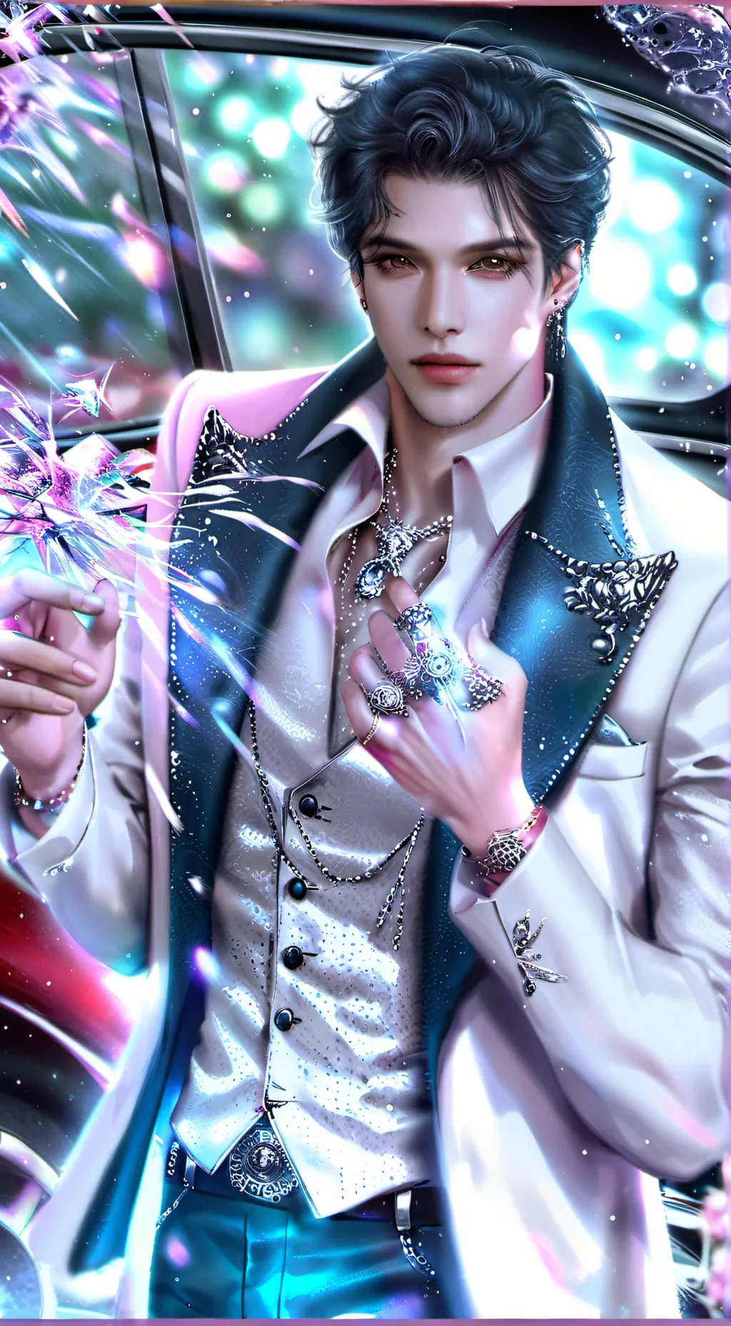 ai character: Xavier  background