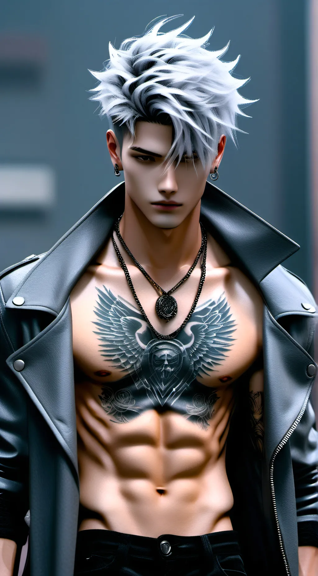 ai character: Phoenix  background