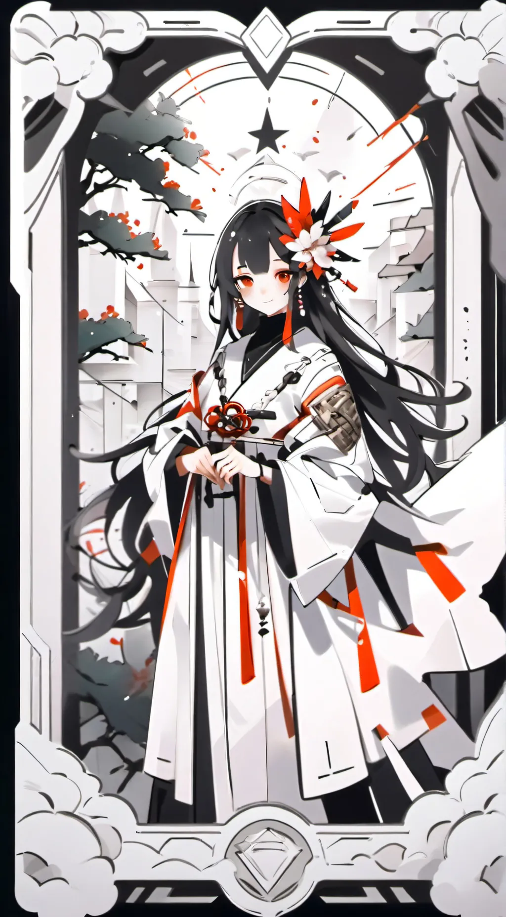 ai character: MINA-LAH background