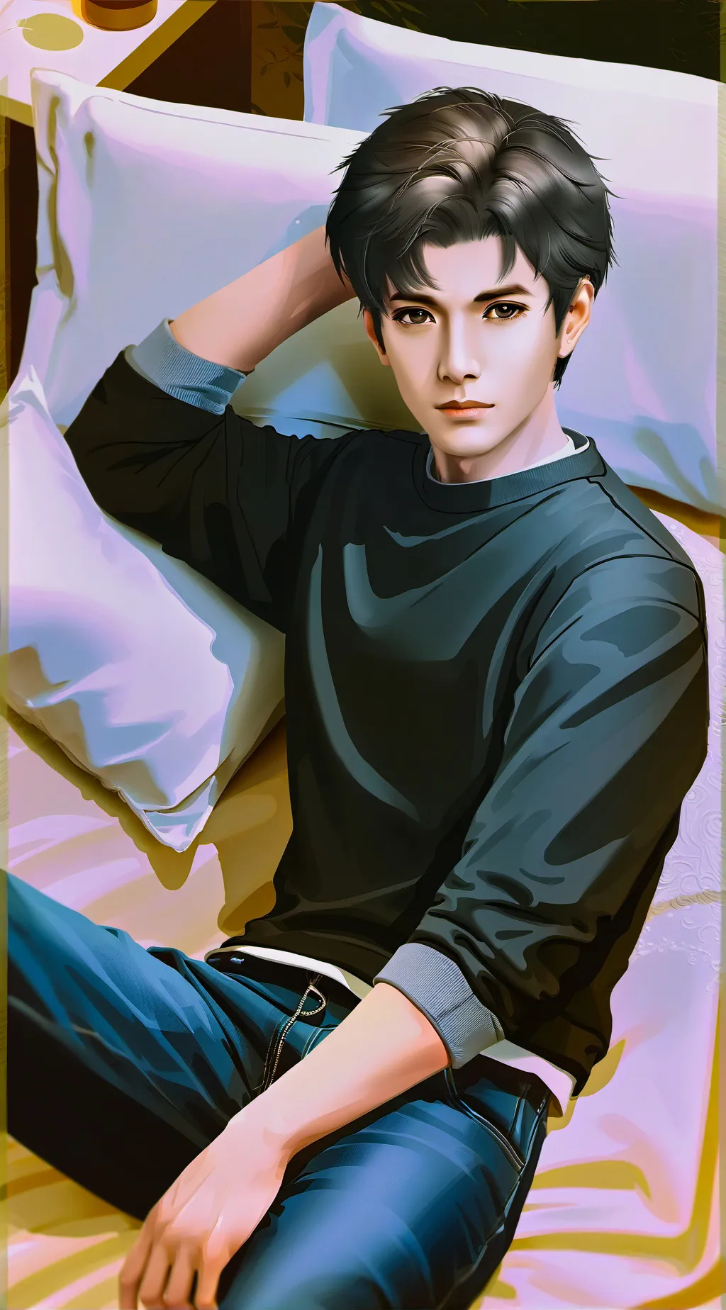 ai character: gooner background