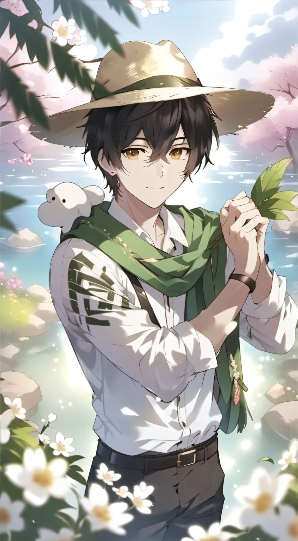 ai character: Izuku x tu background