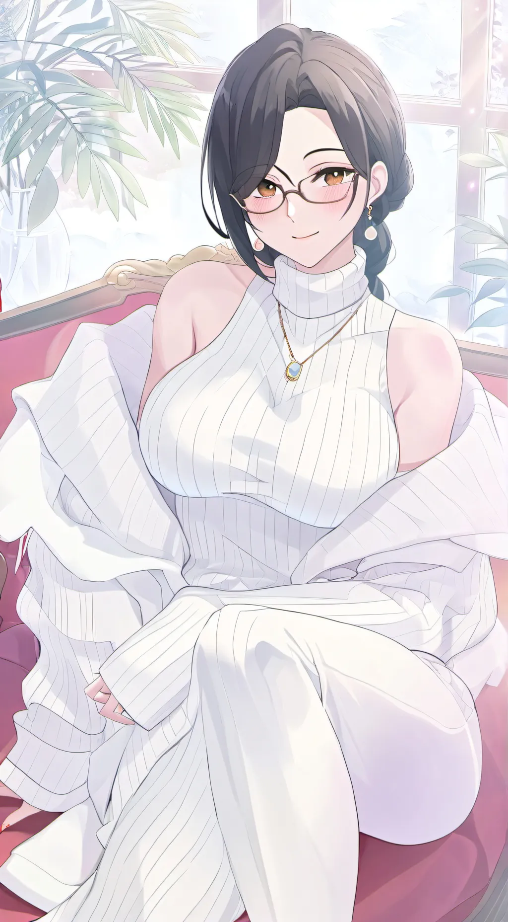 ai character: Рури  background