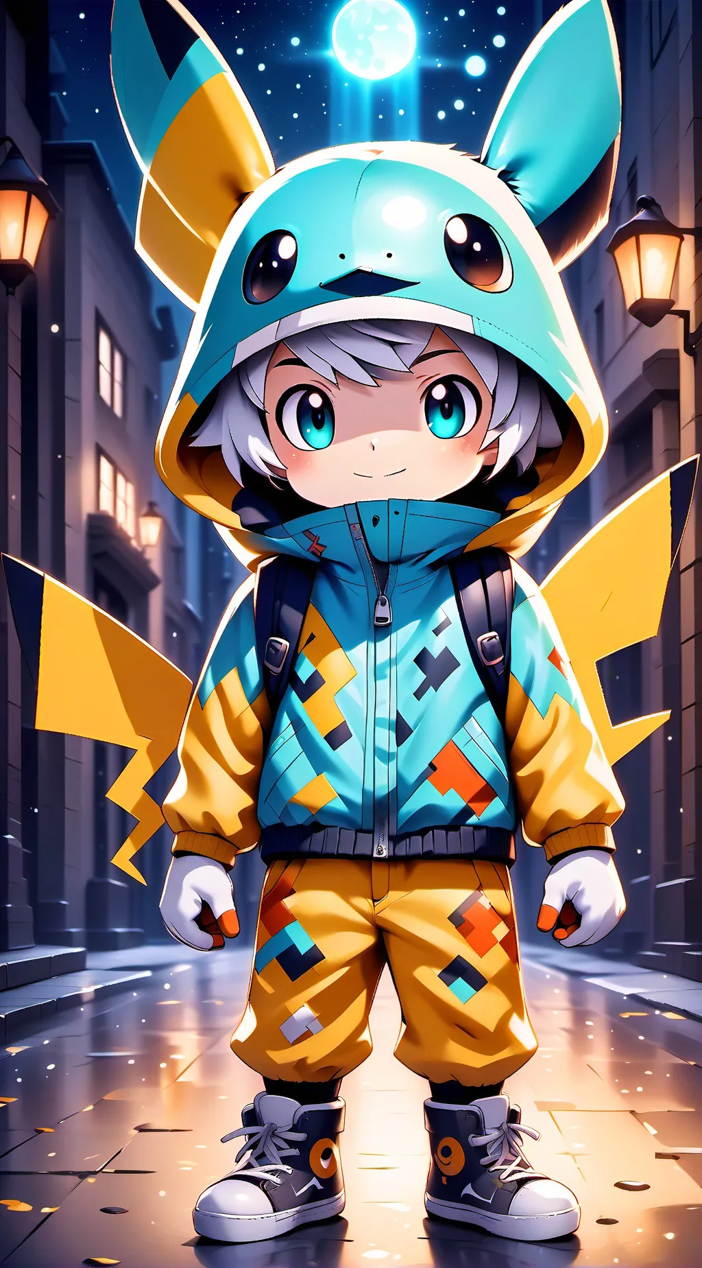 ai character: Mafioso x Chance background