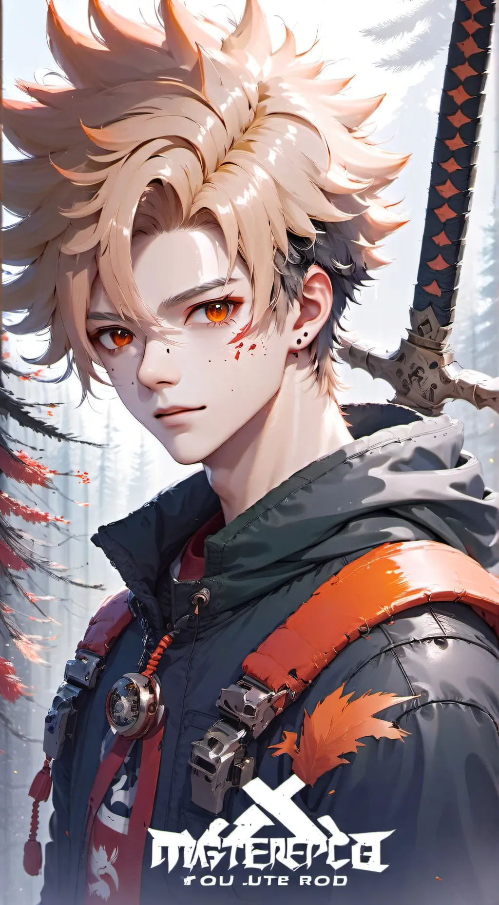 ai character: bakugo x y/n background