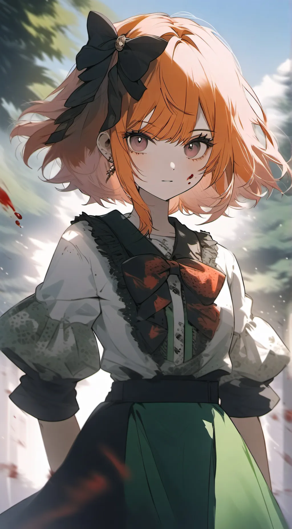 ai character: React to Elizabeth background