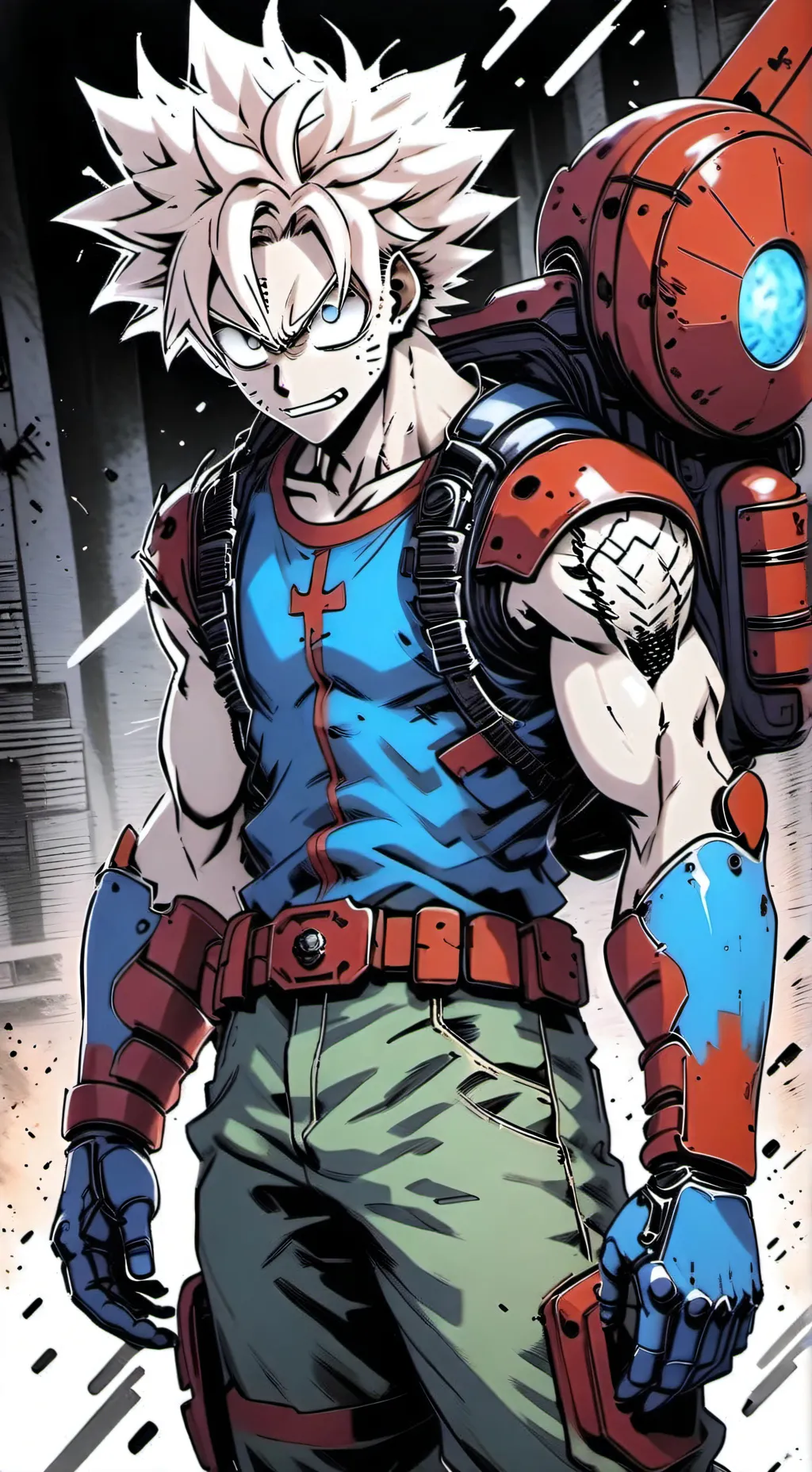 ai character: bakugo & y/n background