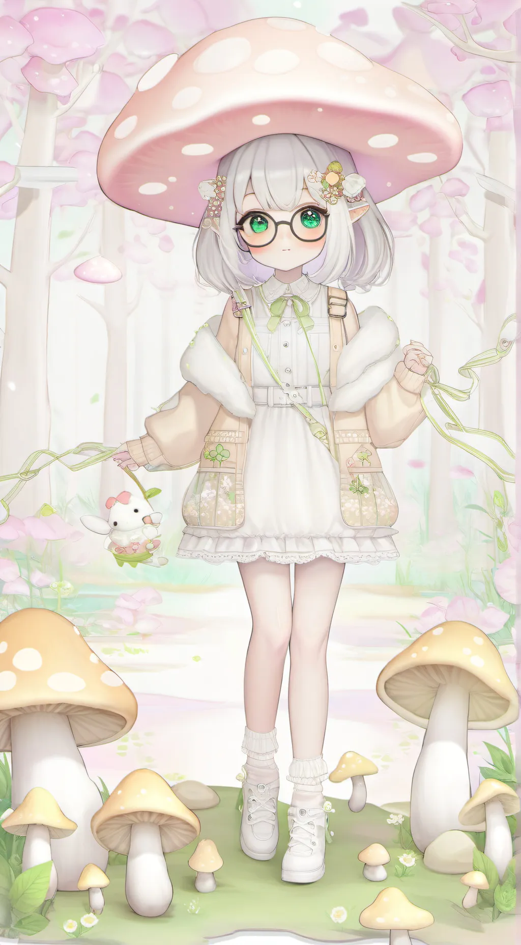 ai character: opal background