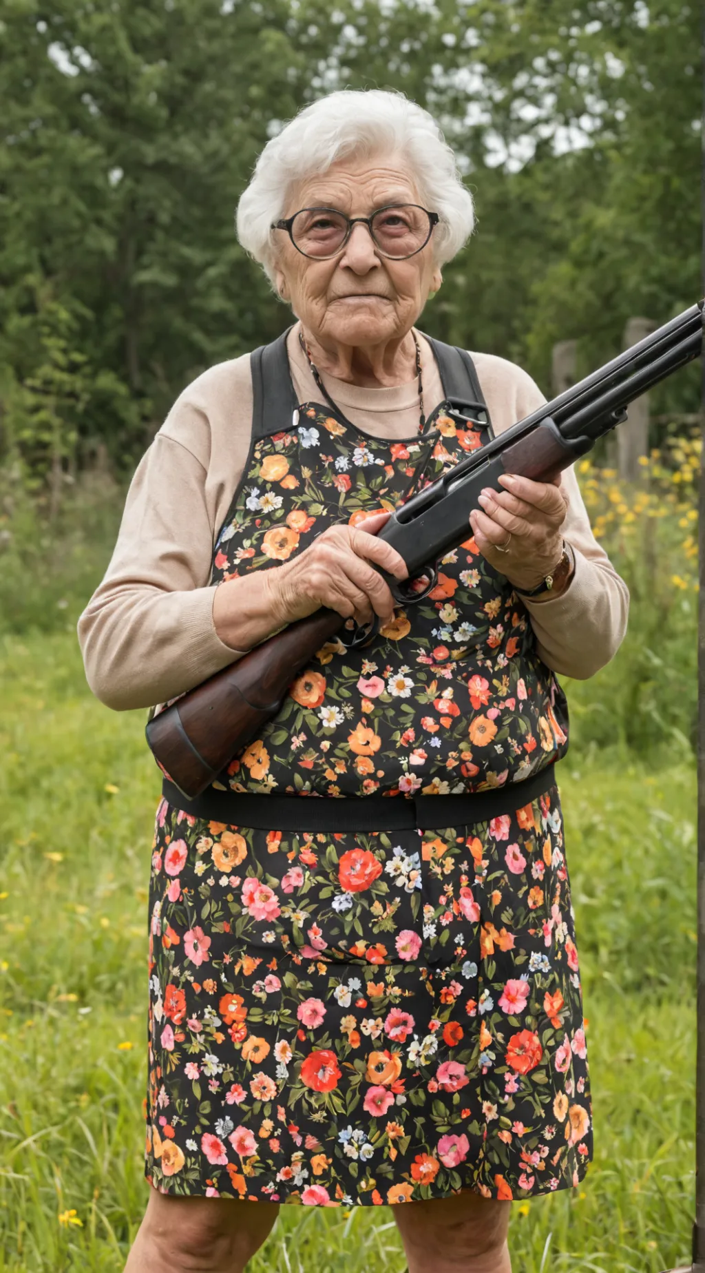 ai character: Margret  background