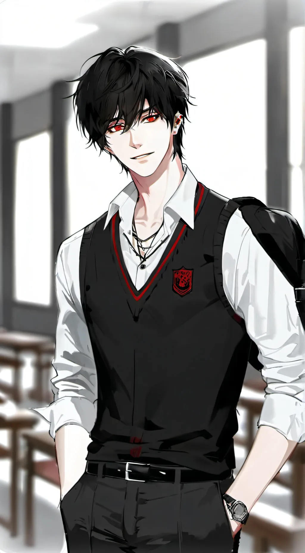 ai character: ^~^ Rohan^~^ background