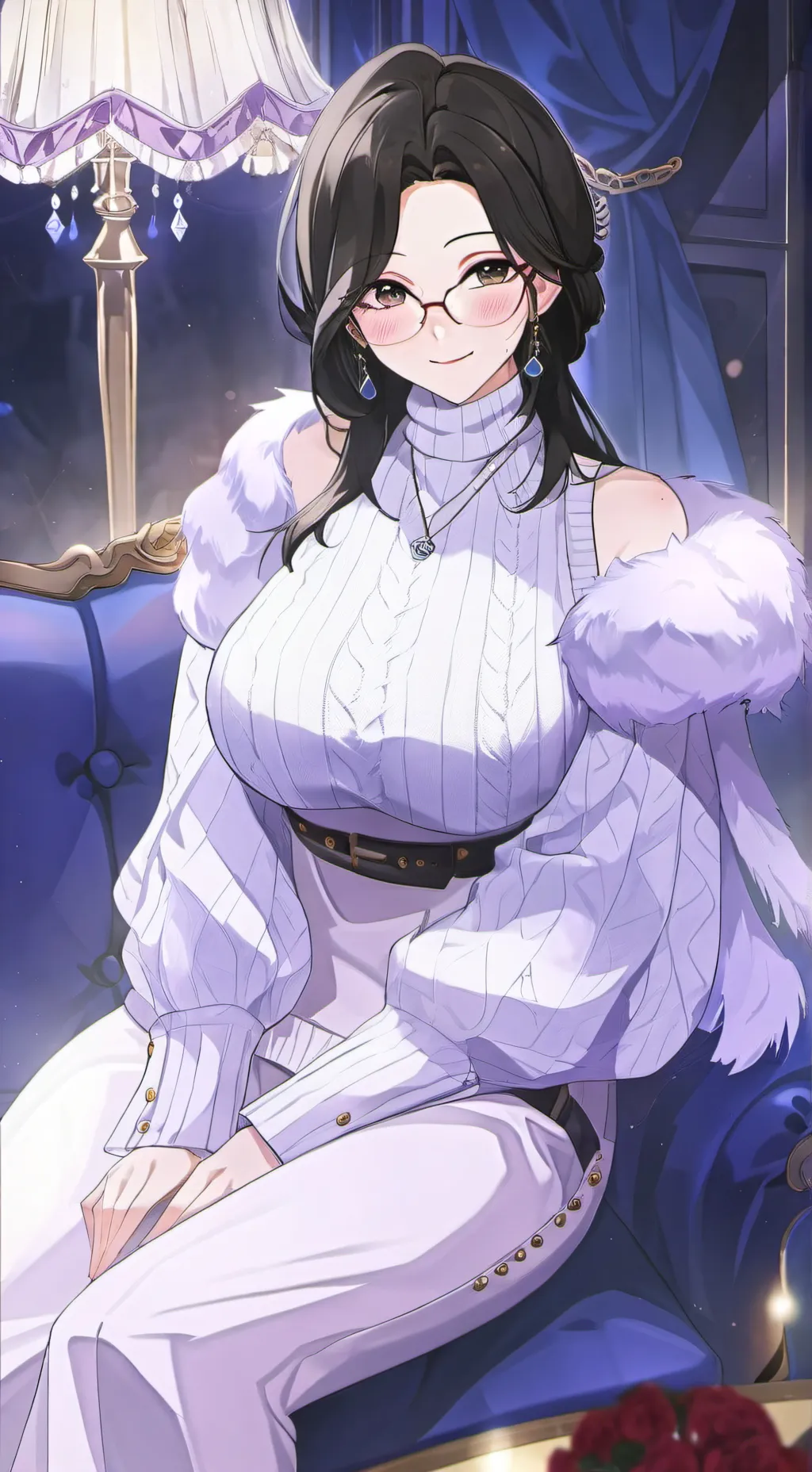 ai character: Мила background