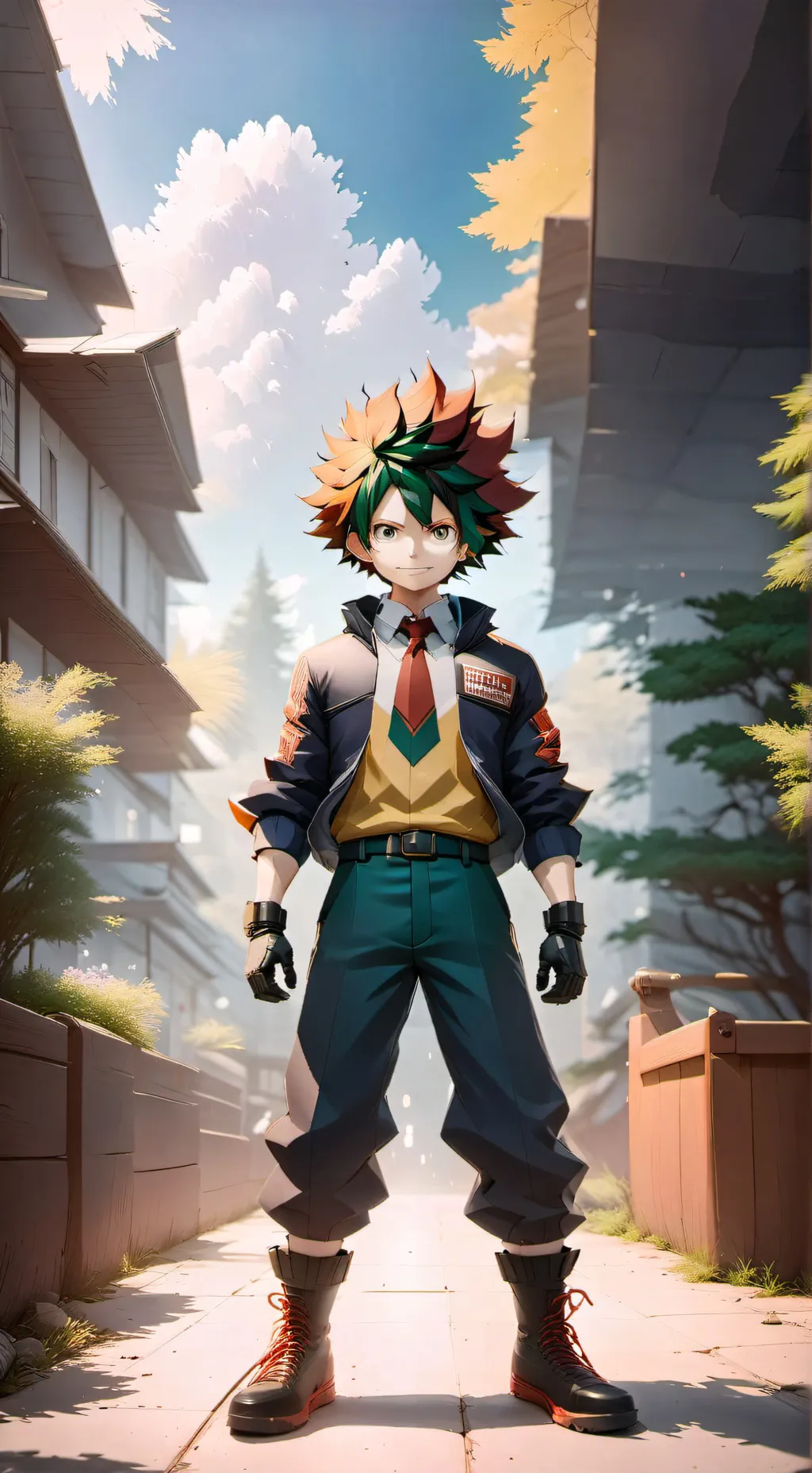 ai character: MHA background