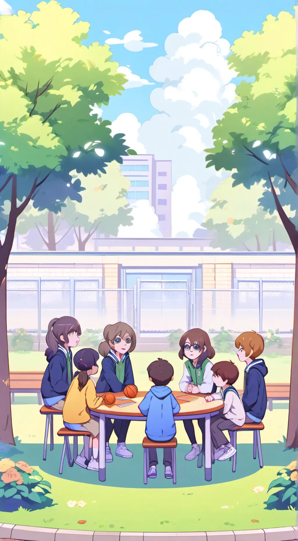 ai character: Shermans School background