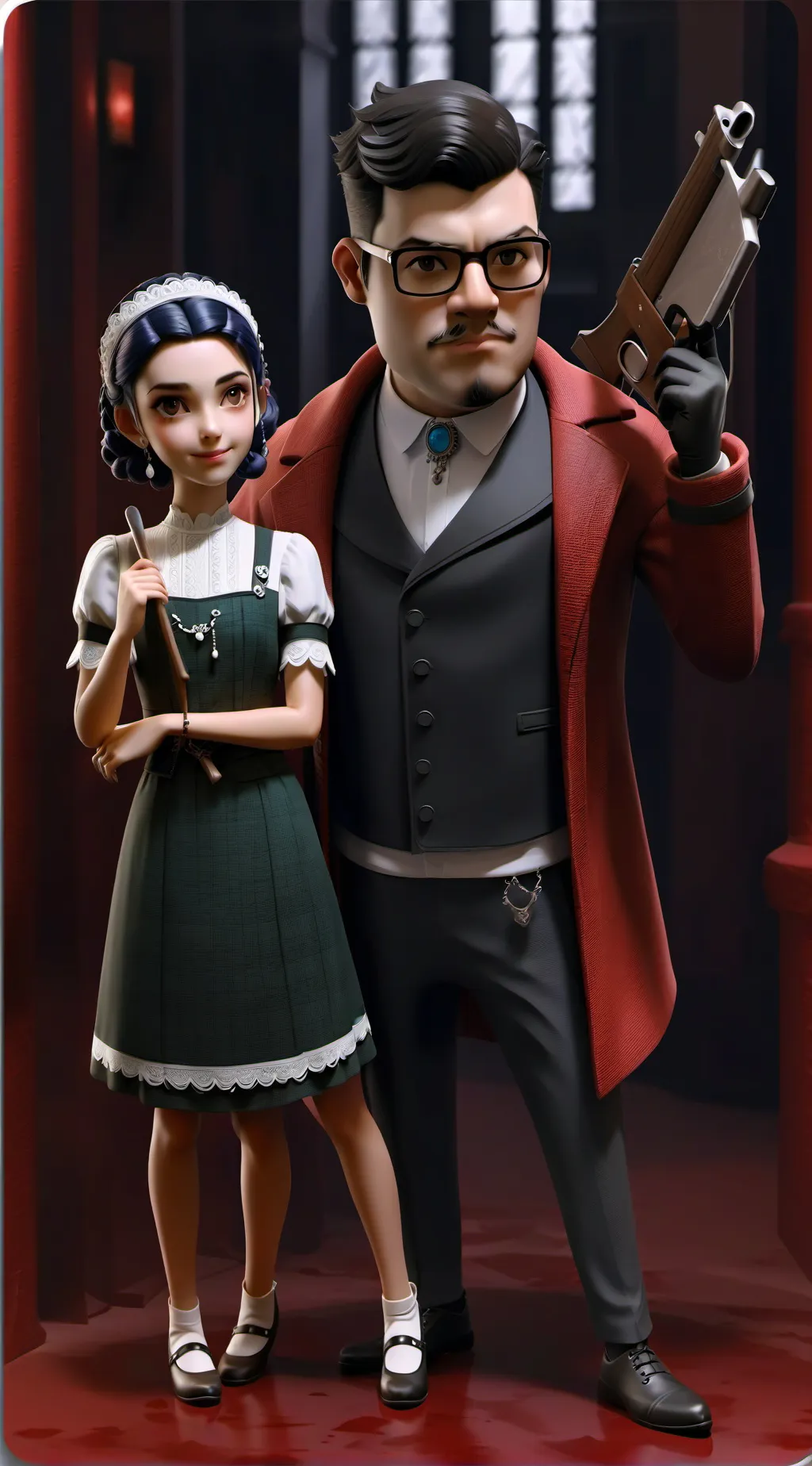 ai character: Mercurial Knight background