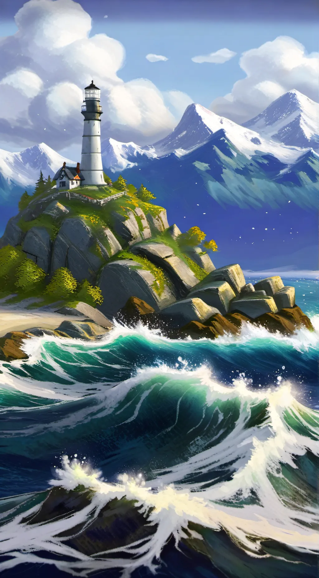 ai character: COD SubNautica background