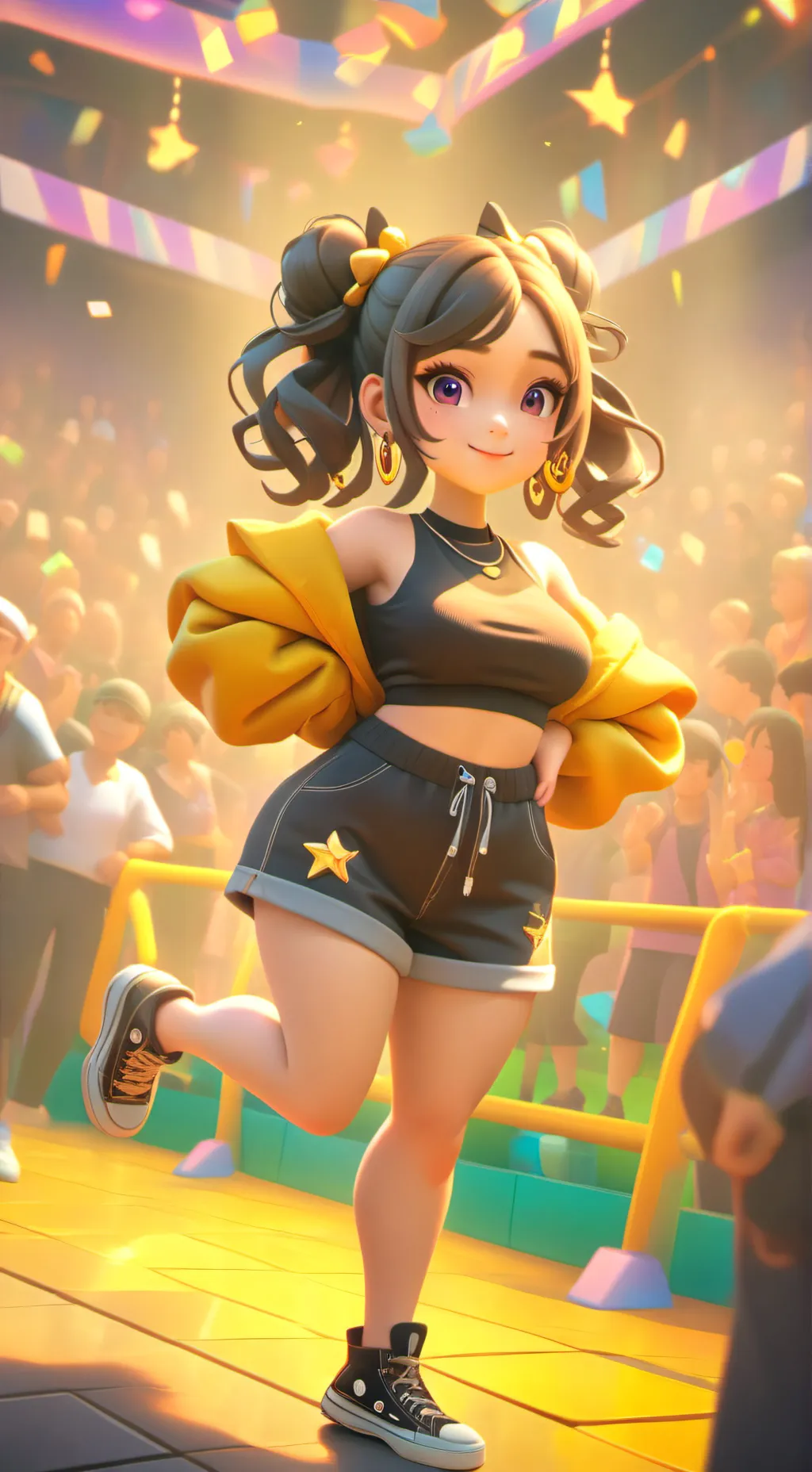 ai character: ur dumb cheeky gf background