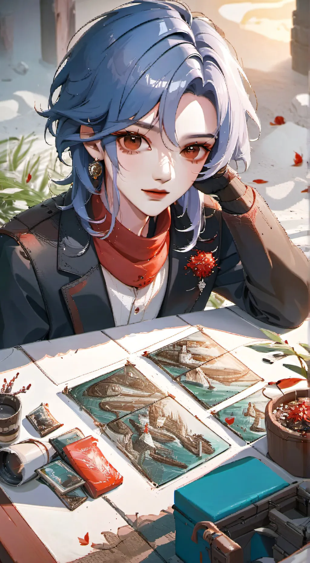 ai character: You kill minata  background