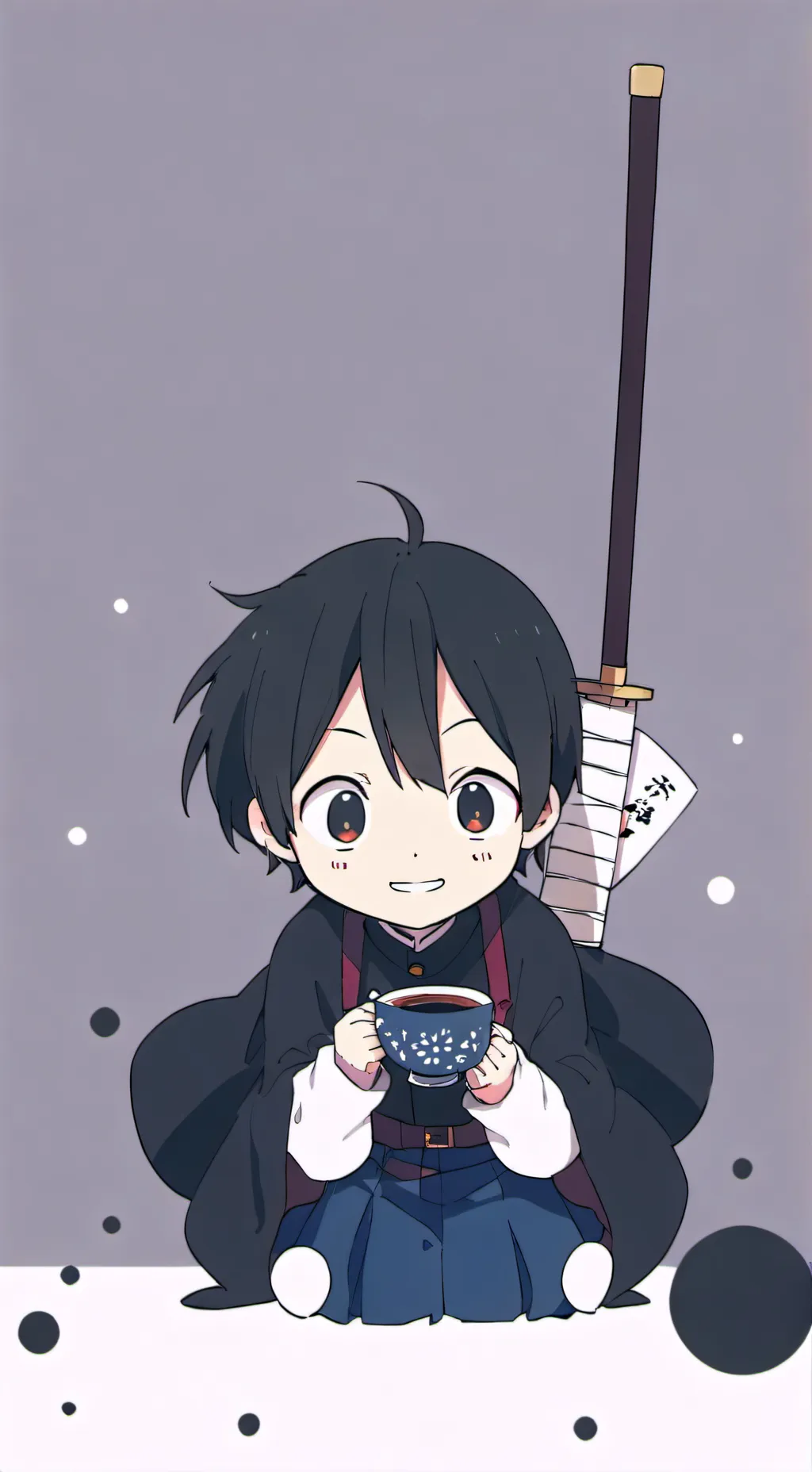 ai character: Muichiro ☁️☀️ background