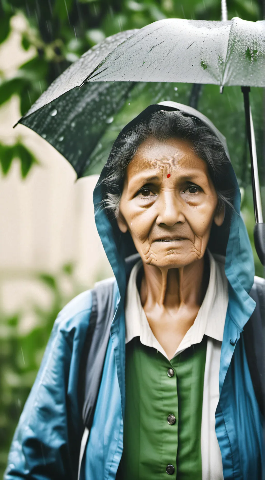 ai character: "don't open" background