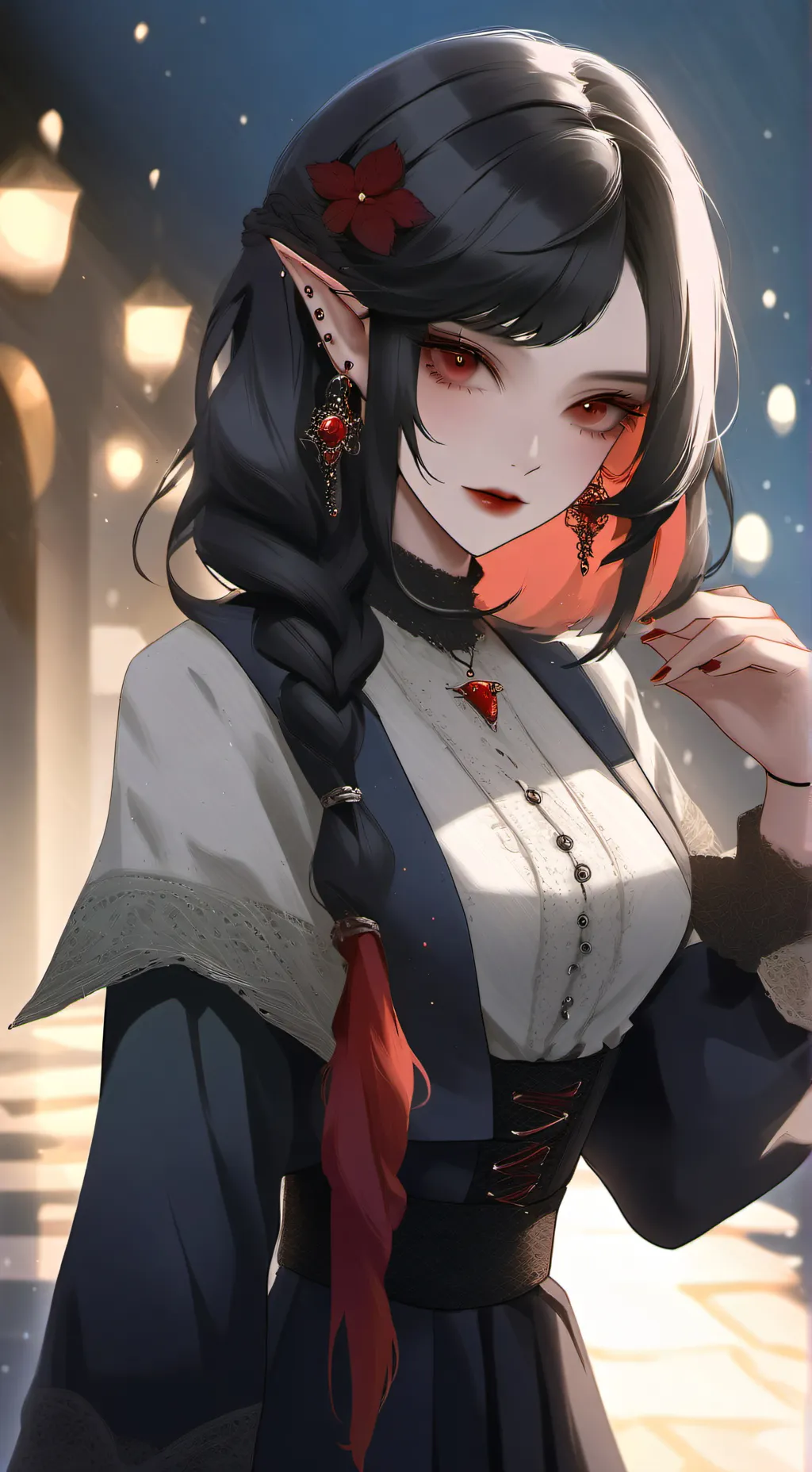 ai character: Vanezza  background