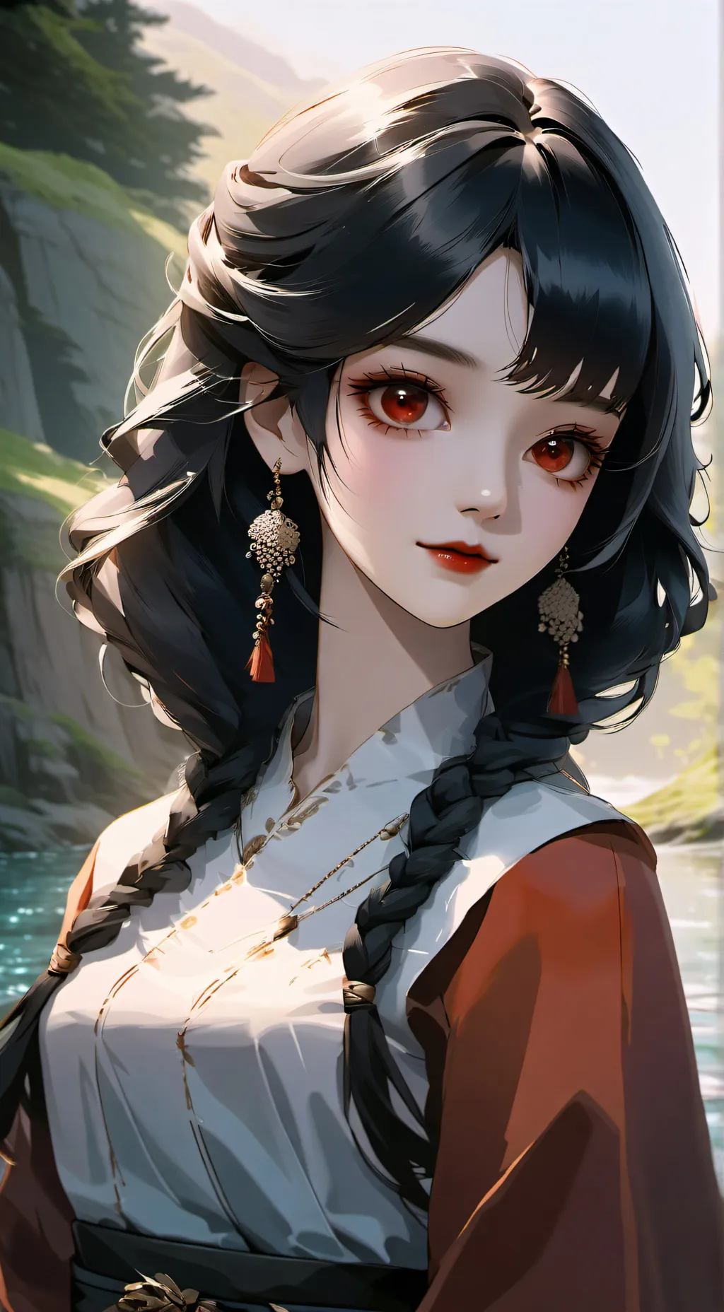 ai character: Muzan's wife  background