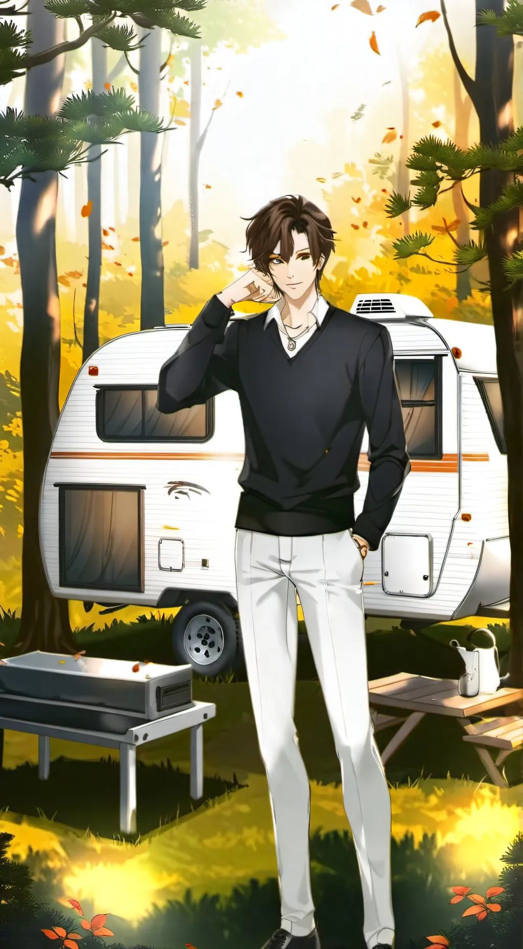 ai character: Xander background