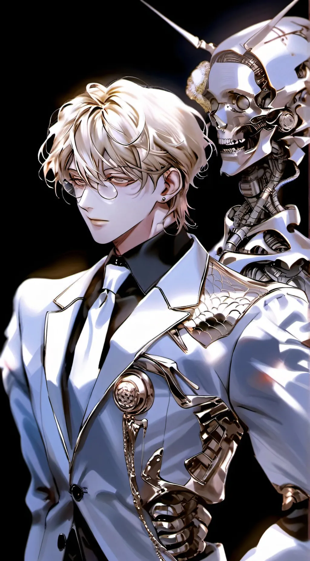 ai character: bon background