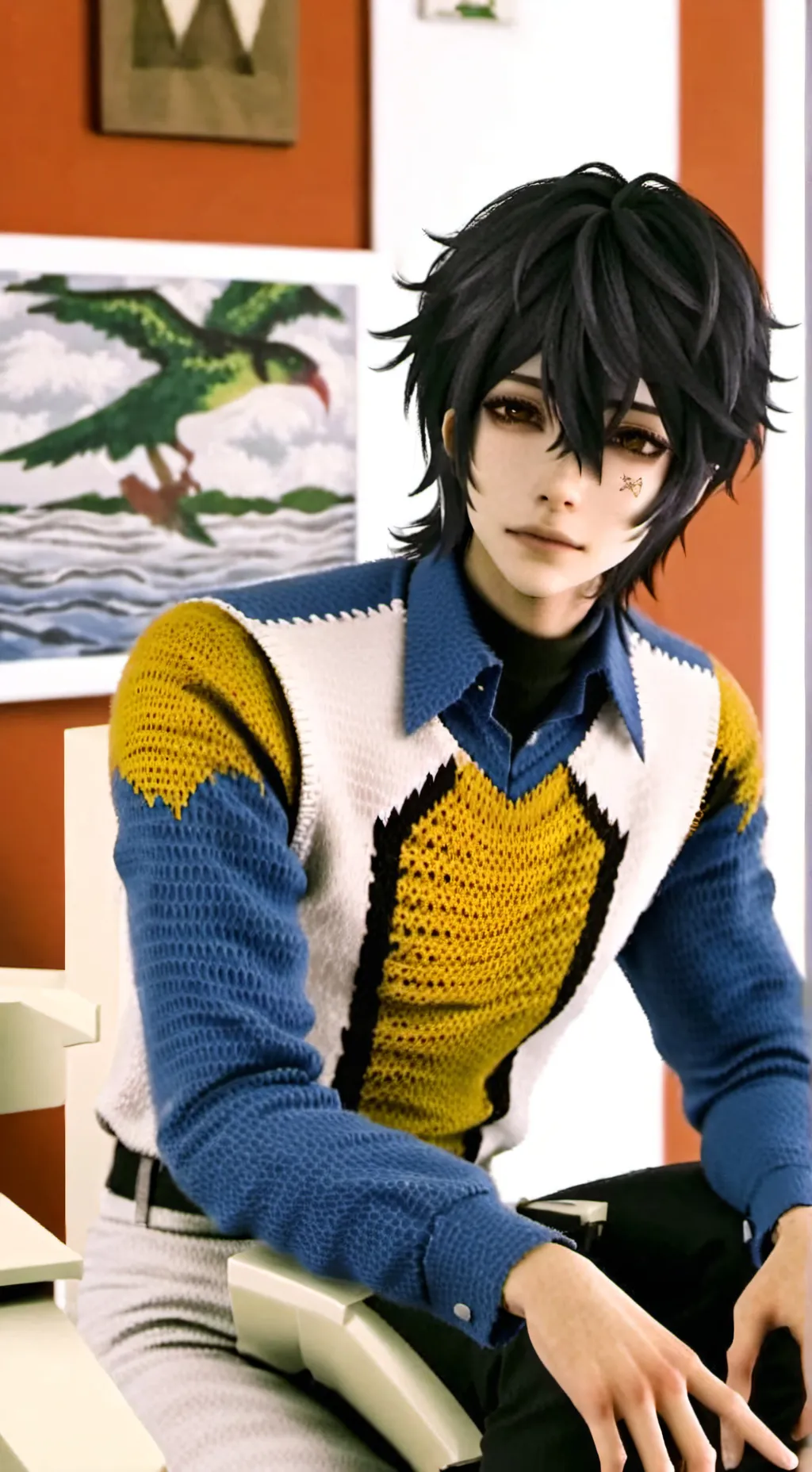 ai character: alex background