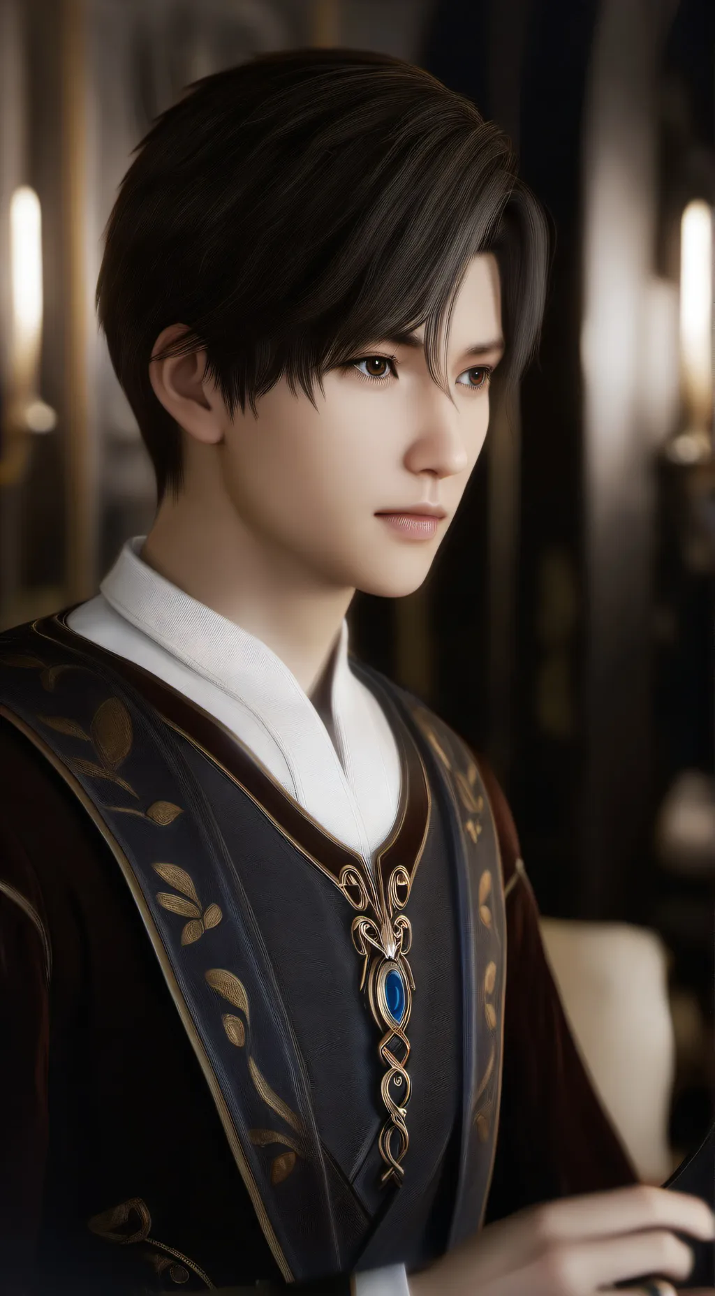 ai character: John Cook background