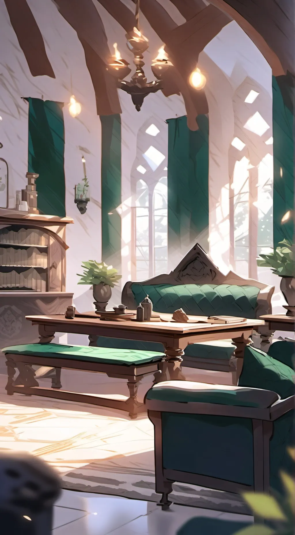 ai character: Slytherin  background