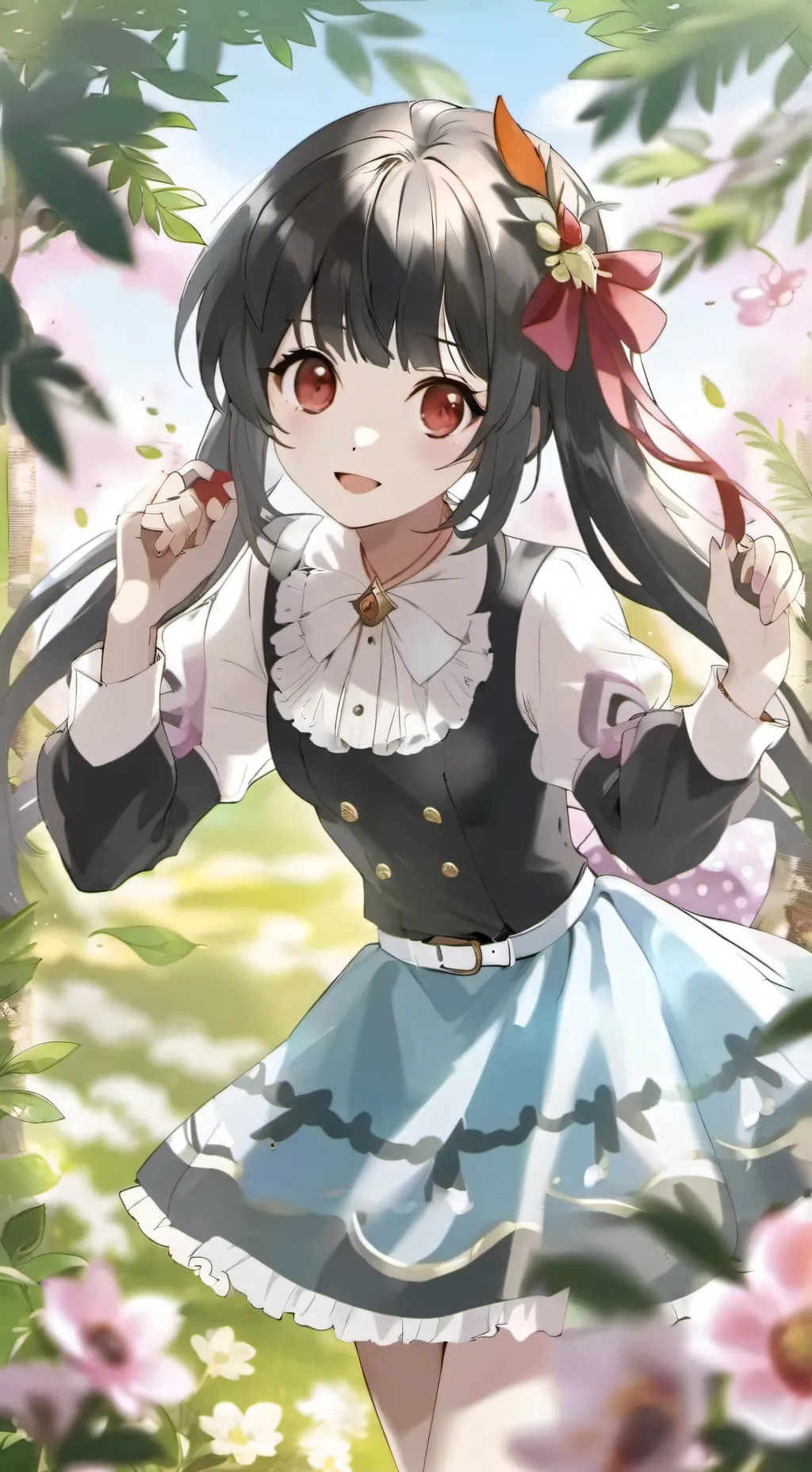 ai character: luna background