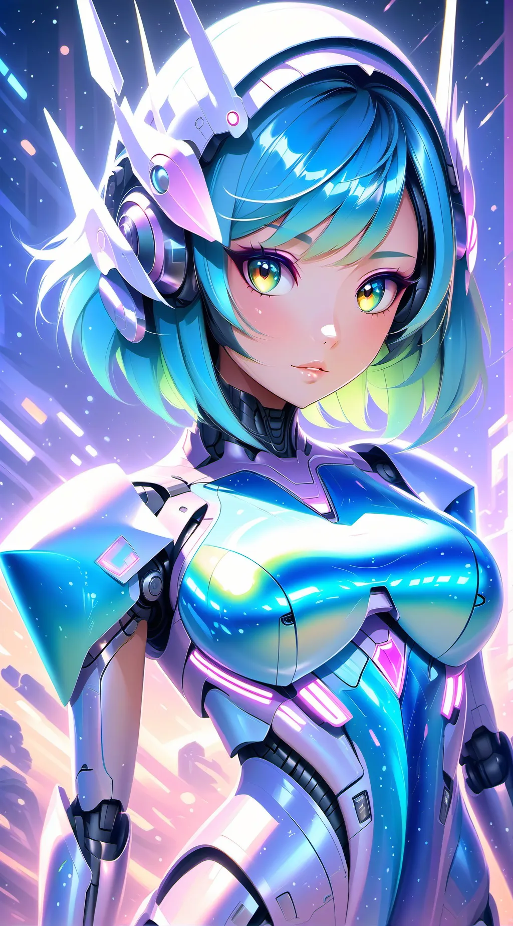 ai character: robot background