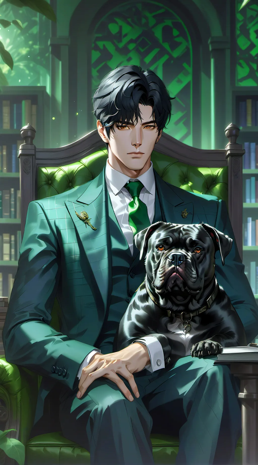 ai character: Mafia King background