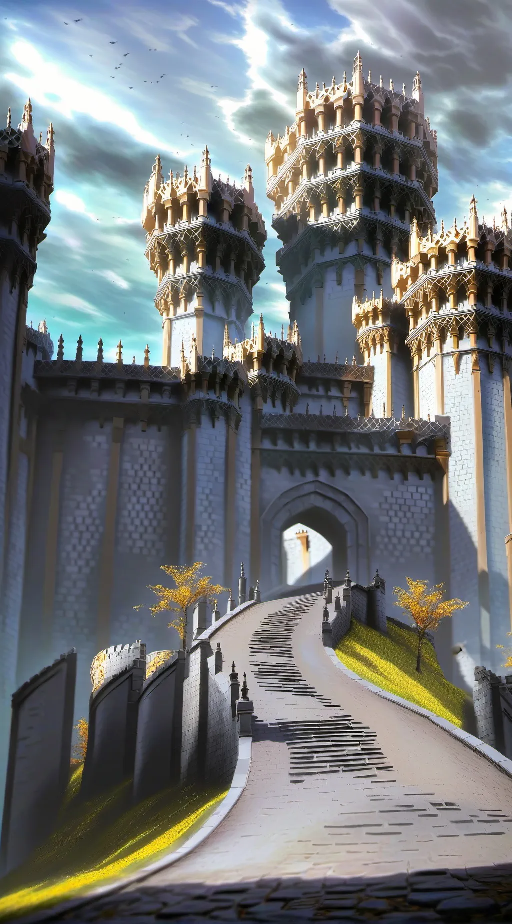 ai character: Mha fairytale  background