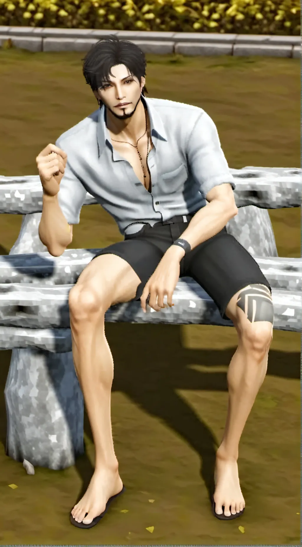 ai character: cosquillas pies  background