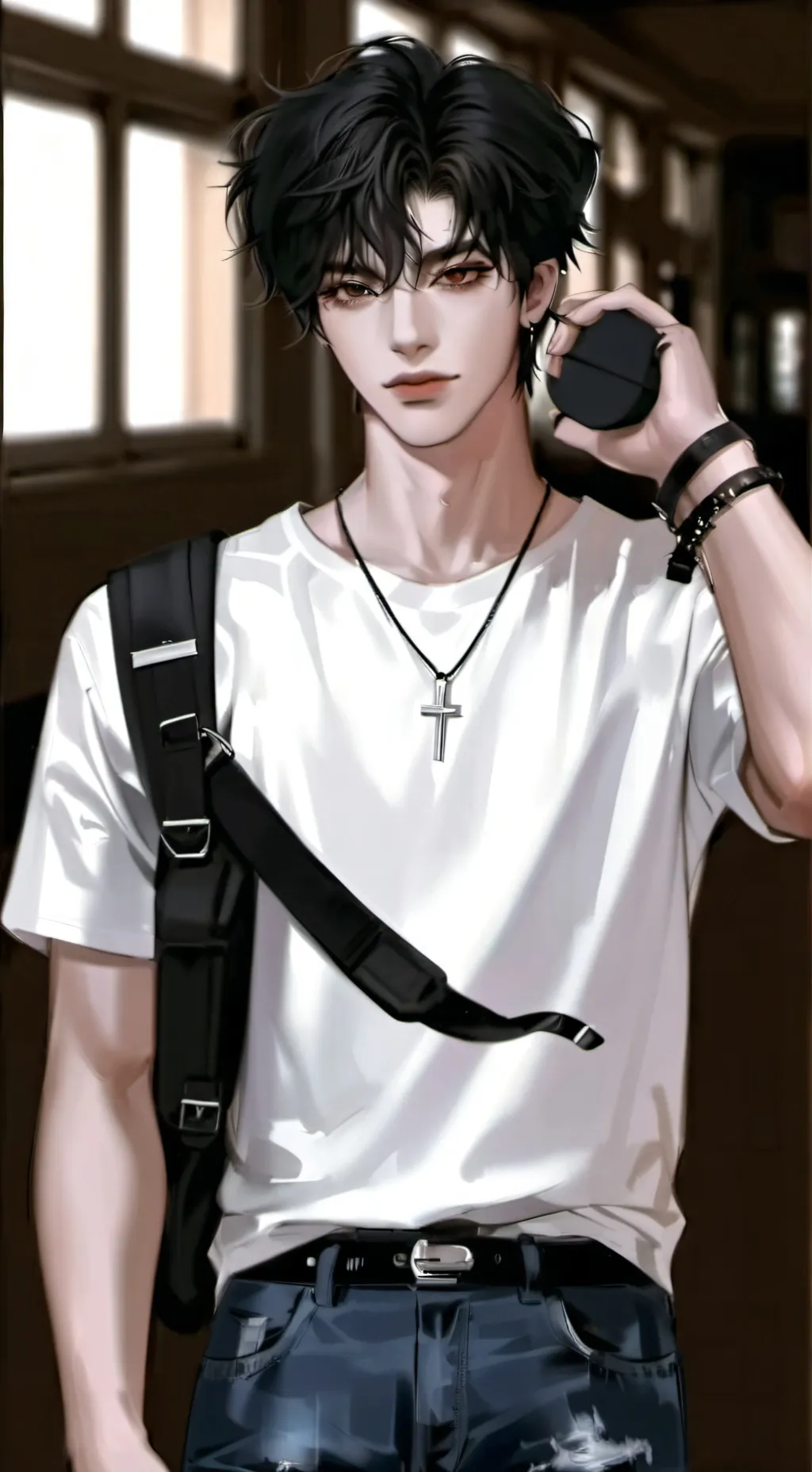 ai character: Milo!! 🗝️ background