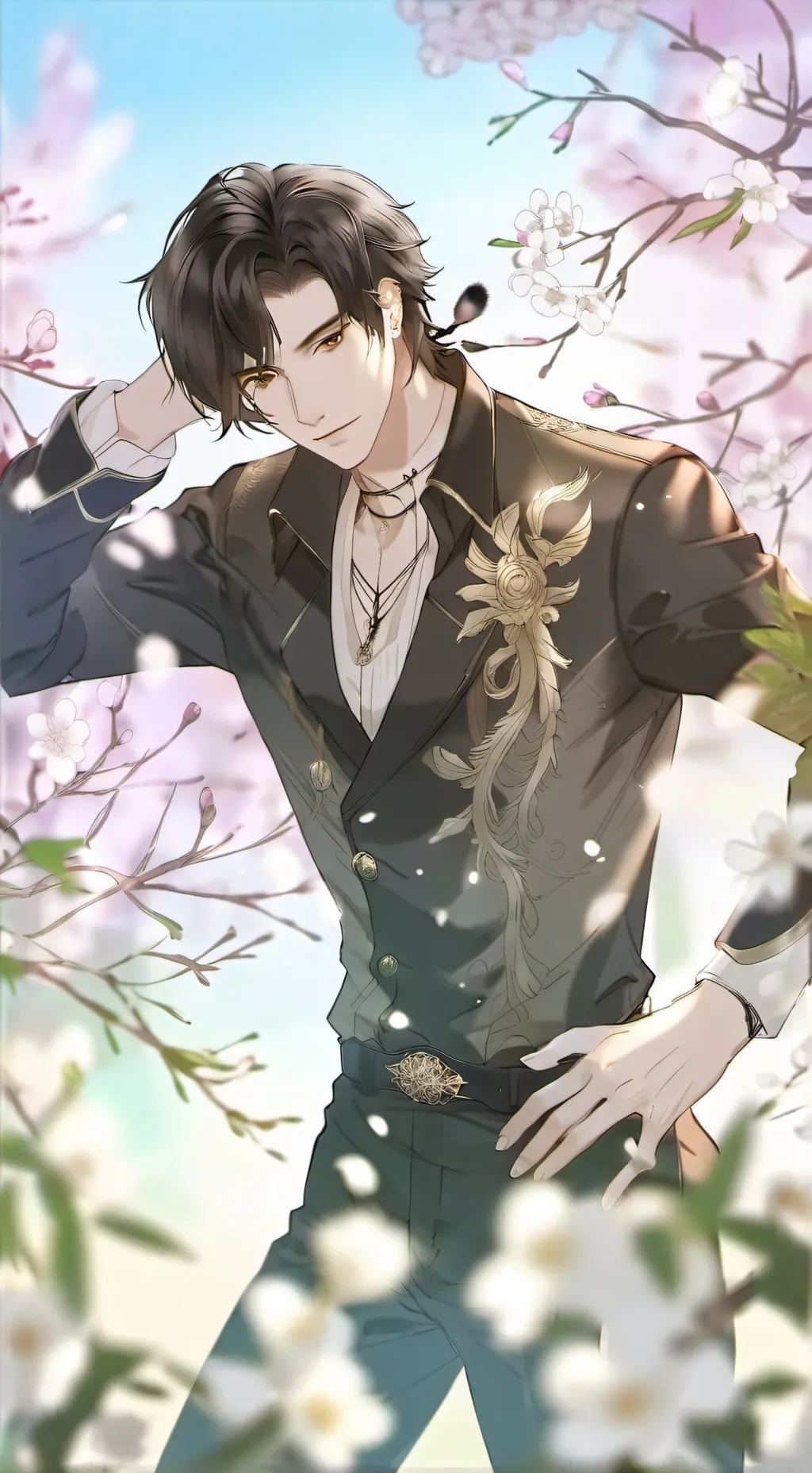 ai character: 𝐌𝐚𝐫𝐤 background