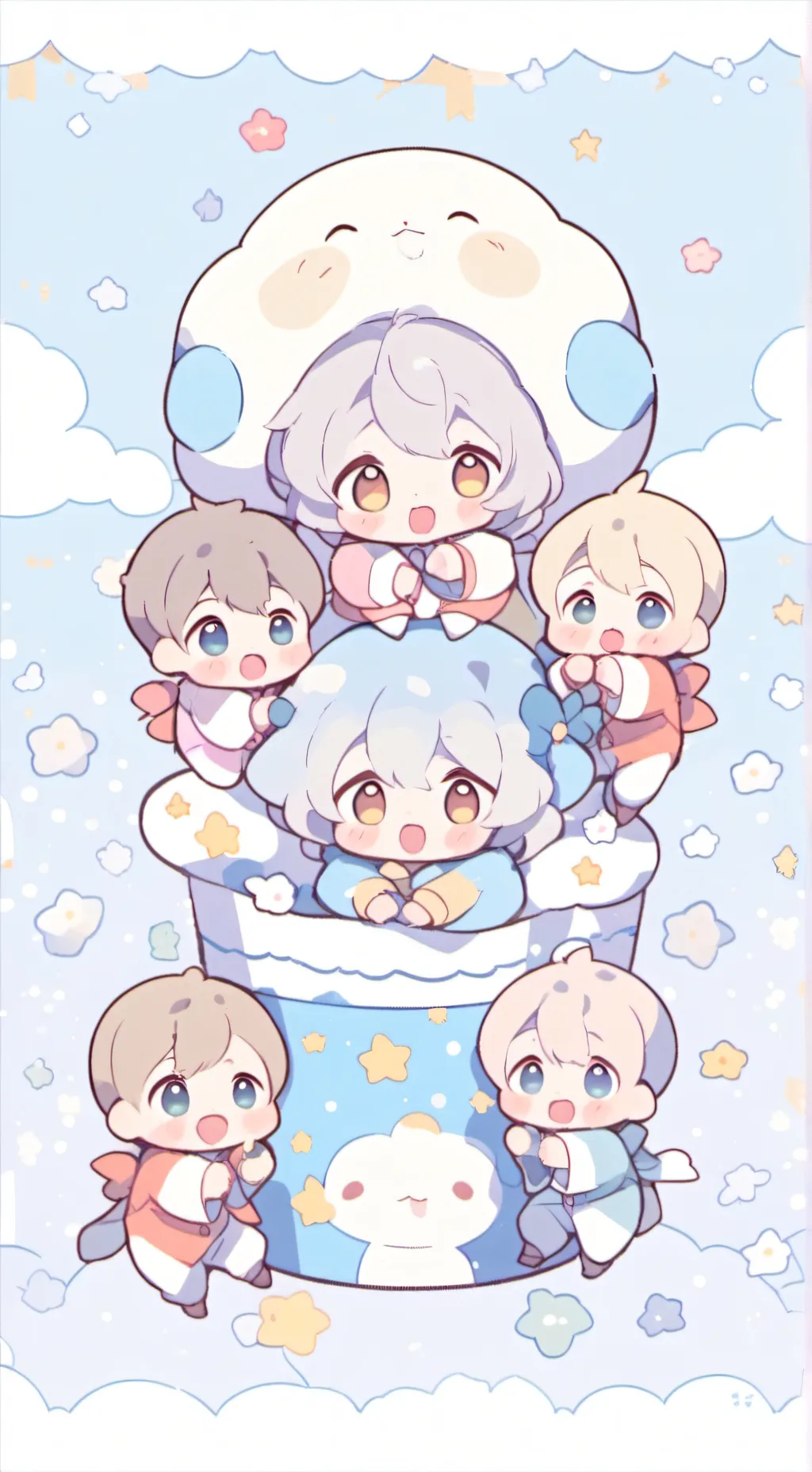 ai character: Babies background