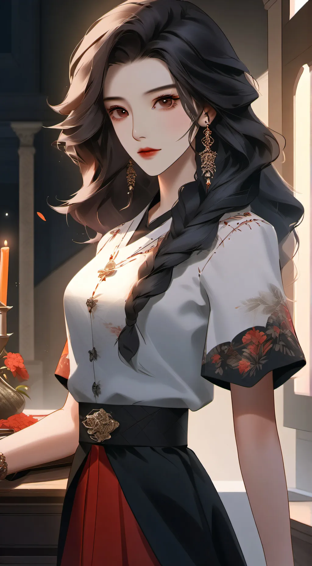 ai character: alexa background