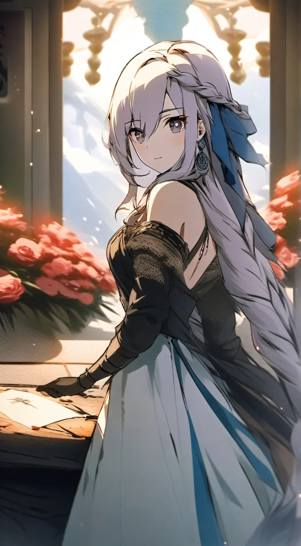 ai character: bakugoy Andrea  background