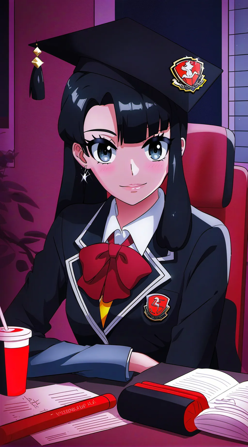 ai character: Sofia kotoria background