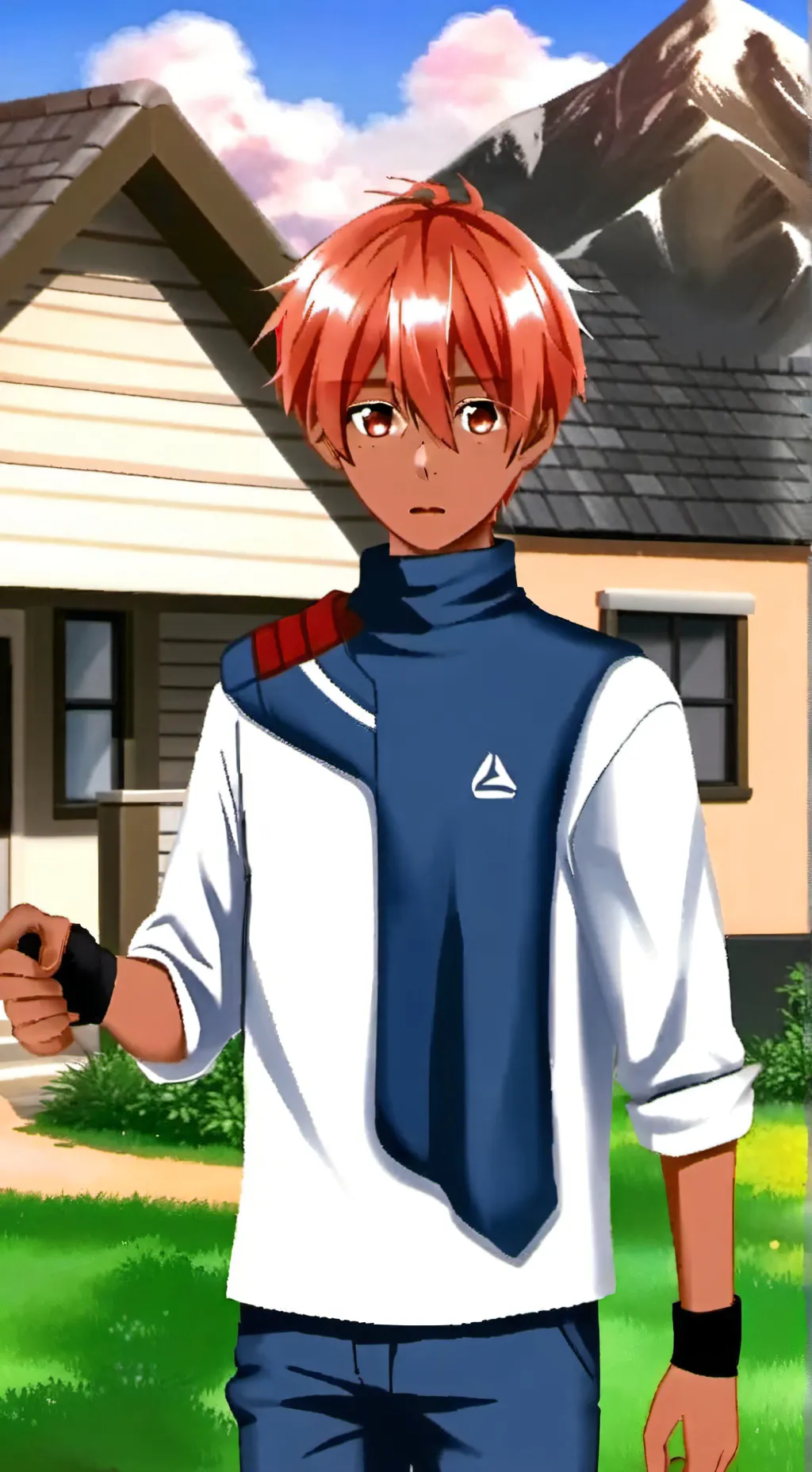 ai character: bluukidd background