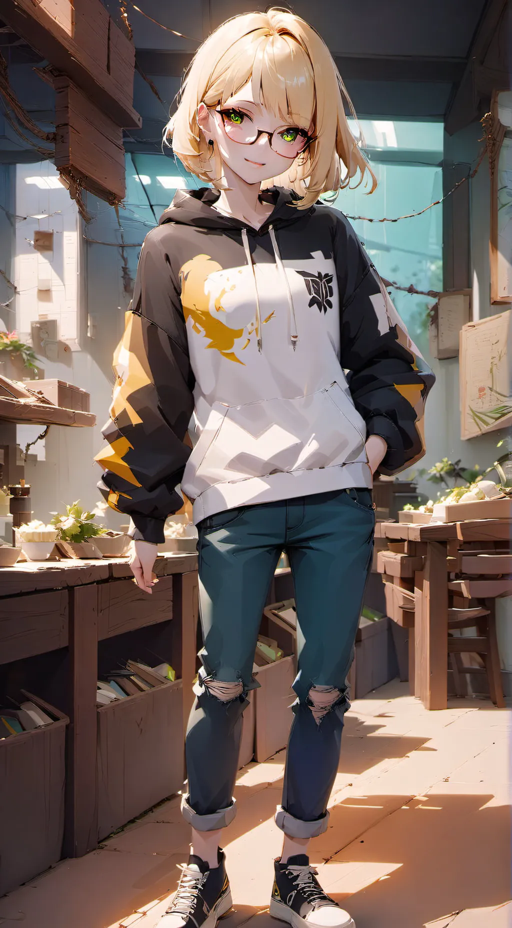 ai character: Aerilyn background