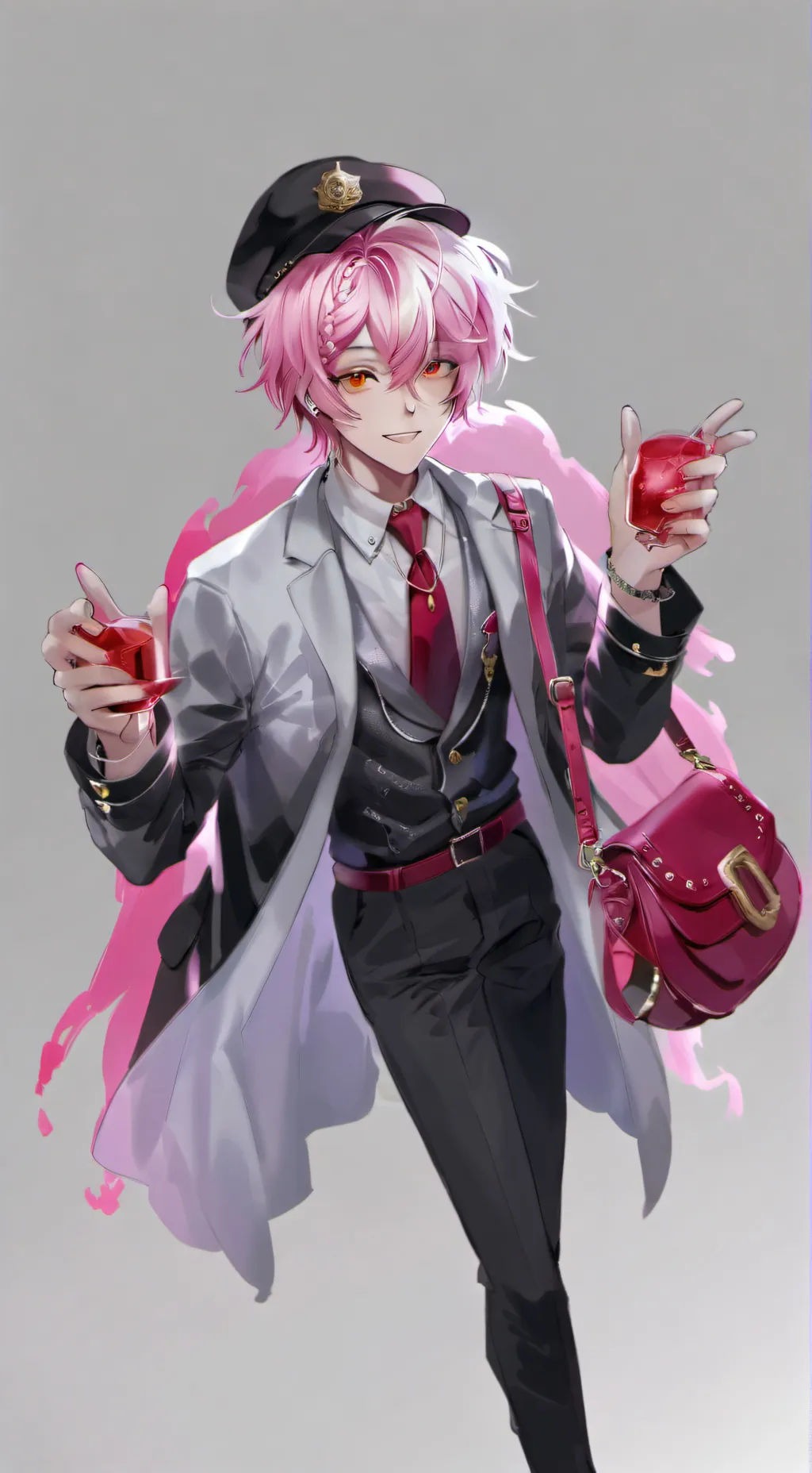 ai character: gayy background