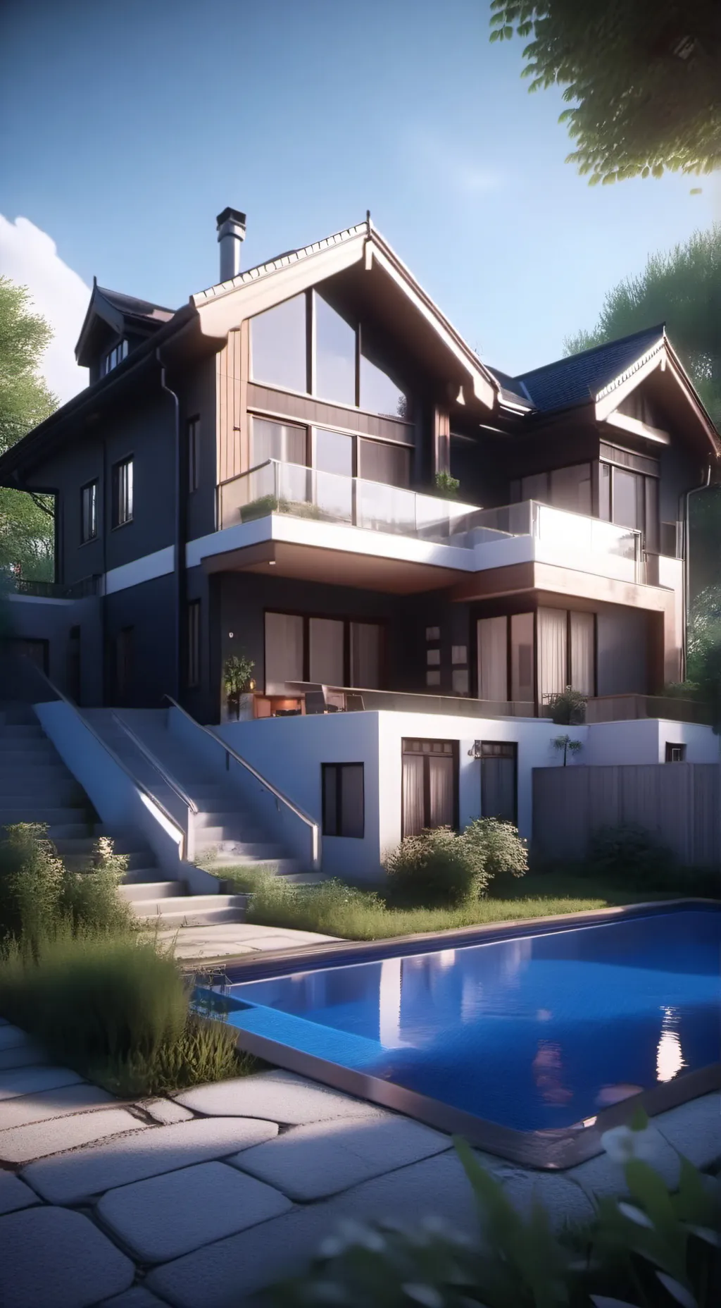 ai character: Family!! background