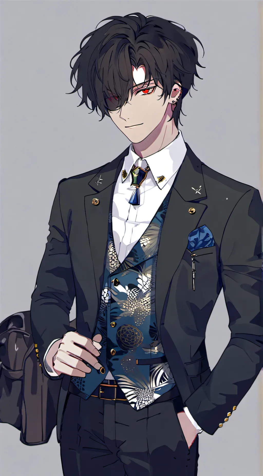 ai character: Mark  background